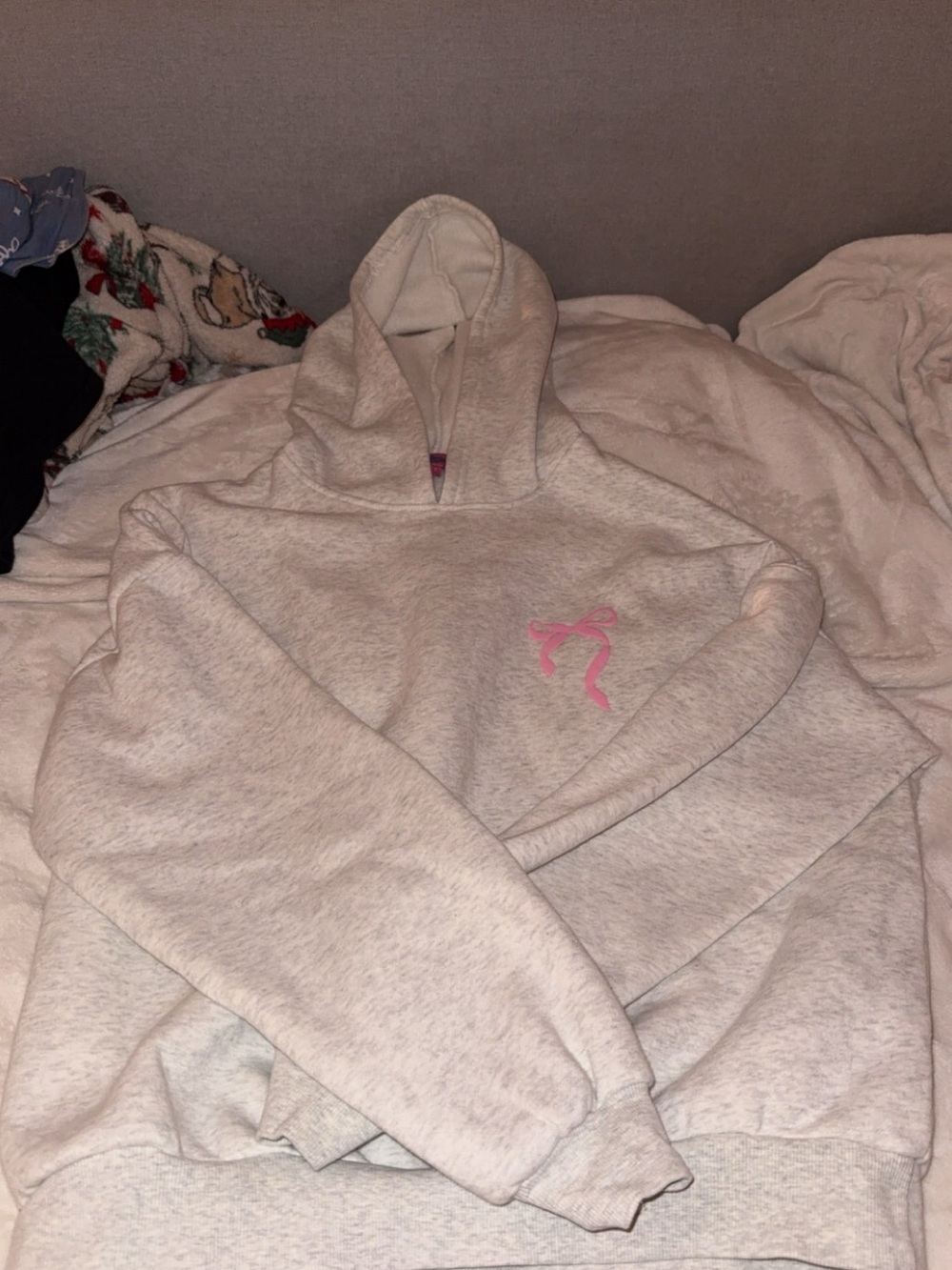 Edikted Heathered Grey sweatshirt